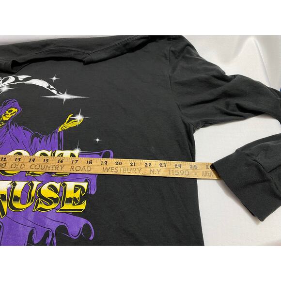 Grim Reaper A Lost Cause Black/Purple Long Sleeve Crew size 2XL - Picture 3 of 9